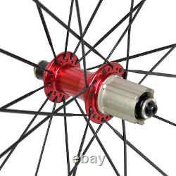 38mm Carbon Wheels Tubular Road Bicycle UD Matt Rim brake 700C basalt Novatec
