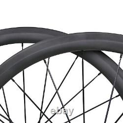 38mm Carbon Wheels Tubular Road Bicycle UD Matt Rim brake 700C basalt Novatec