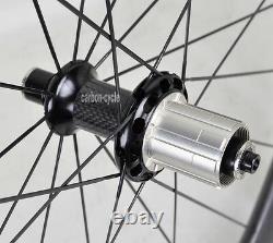 38mm Sapim Carbon Wheels Clincher Road Bike Rim Race Powerway R36 700C 3k Matt