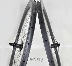 38mm Sapim Carbon Wheels Clincher Road Bike Rim Race Powerway R36 700C 3k Matt