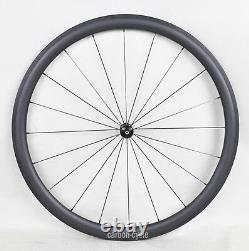 38mm Sapim Carbon Wheels Clincher Road Bike Rim Race Powerway R36 700C 3k Matt