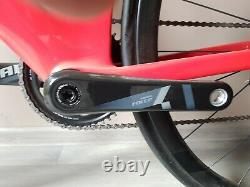 3T Strada Team Size L Red/White, Aero Disc Road Bike, Carbon Frame & Wheels
