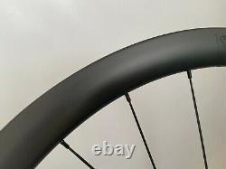 40mm Bicycle Wheels 25mm Width Tubeless Carbon Wheelset Road Disc Hub