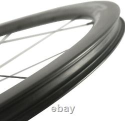 40mm Carbon Wheelset Road Wheels Ceramic Bearing 700C Clincher/Tubular/Tubeless