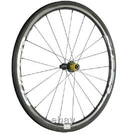 40mm Clincher Bicycle Wheels Road Bike 25mm U Shape Wheelset R7 Hub 700C Wheels