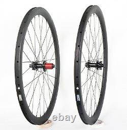 40mm Cyclocross Carbon Wheel Sapim cxray Disc brake Clincher 700C Road Bike Matt