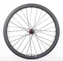 40mm Cyclocross Carbon Wheel Sapim cxray Disc brake Clincher 700C Road Bike Matt