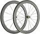 45mm Full Carbon Fiber Wheels 700c Carbon Wheelset Road Bike 25mm Clincher 700c