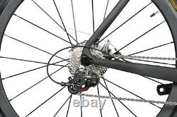 49cm Road Bike Disc brake carbon frame aero alloy wheels 700C race full bicycle