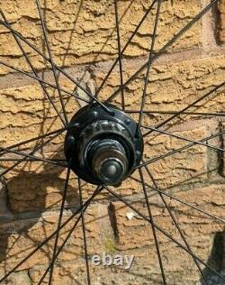 4ZA Cirrus 45 Carbon 700C Road Bike Wheels Shimano RS400 Hubs EX Demo