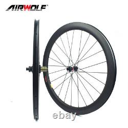 5028mm 700C Carbon Wheelset Racing Road Bike Wheels Center Lock Disc Tubeless