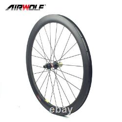 5028mm 700C Carbon Wheelset Racing Road Bike Wheels Center Lock Disc Tubeless