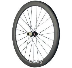 50mm 25mm Carbon Wheels Road Bike Clincher Bicycle Wheelset 700C Novatec 271 Hub