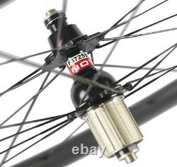50mm 25mm Carbon Wheels Road Bike Clincher Bicycle Wheelset 700C Novatec 271 Hub