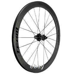 50mm Carbon Disc Brake Wheelset 28mm width Tubeless Carbon Spoke Road Wheels