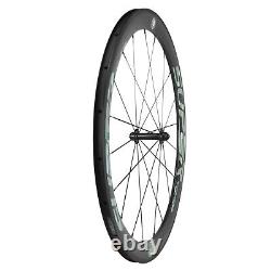 50mm Carbon Fiber Wheelset 700C Road Bike Clincher Bicycle Cycling Wheels