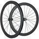 50mm Carbon Fiber Wheelset Tubeless Road Bike Wheels 25 Width 3k Matte 271hub
