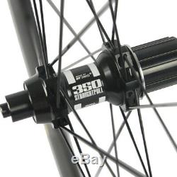 50mm Carbon Road Bike Wheel Straight Pull DT swiss Hub Clincher 700C Wheelset