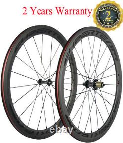 50mm Carbon Wheels 700C Clincher Carbon Wheelset Bicycle/Bike Carbon Road Wheels