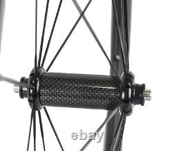 50mm Carbon Wheels 700C Road Bike Carbon Wheelset Ceramic Bearing Hub Clincher