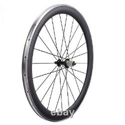 50mm Carbon Wheels Aluminum Alloy Brake Ceramic Bearing R13 CN 424 Road Wheelset