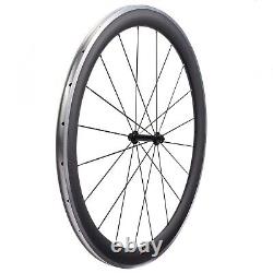 50mm Carbon Wheels Aluminum Alloy Brake Ceramic Bearing R13 CN 424 Road Wheelset