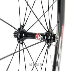 50mm Carbon Wheelset Basalt Braking Surface 700C Road Bike Cycle Carbon Wheels