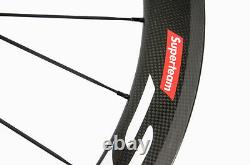 50mm Carbon Wheelset Basalt Braking Surface 700C Road Bike Cycle Carbon Wheels