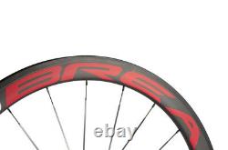 50mm Carbon Wheelset Clincher Wheels U Shape Road Bike Wheel 700C 25mm Width