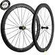 50mm Clincher Carbon Wheels Road Bike Front+rear Clincher 25mm Bicycle Wheelset
