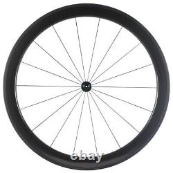 50mm Clincher Carbon Wheels Road Bike Wheelset 700C Carbon Racing Wheels for XDR