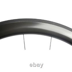 50mm Clincher Carbon Wheels Road Bike Wheelset 700C Carbon Racing Wheels for XDR