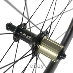 50mm Clincher Carbon Wheels Road Bike Wheelset 700C Carbon Racing Wheels for XDR