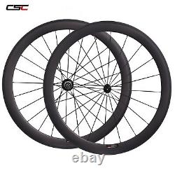 50mm Clincher Road Bike Rim Brake Carbon Wheels Ceramic R13 hub Wheelset U Shape