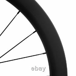 50mm Disc Brake Carbon Wheels Road Bike Disc Brake Carbon Wheelset Thru Axle Hub