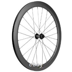50mm Disc Brake Road Bike Carbon Wheels 25mm U Shape Disc Brake Wheelset 700C