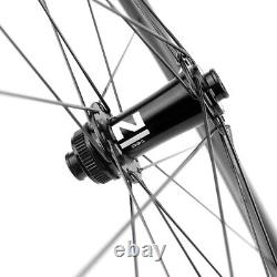 50mm Disc Brake Road Bike Carbon Wheels 25mm U Shape Disc Brake Wheelset 700C