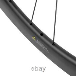 50mm Disc Brake Road Bike Carbon Wheels 25mm U Shape Disc Brake Wheelset 700C