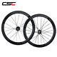 50mm Road Bike Fixed Gear Carbon Wheels Clincher Tubuless Track Carbon Wheelset