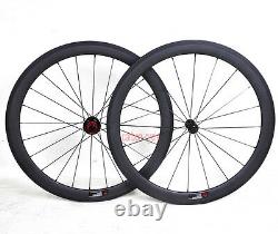 50mm Sapim CX-RAY Carbon Wheels Clincher Road Bike 700C 3k Matt rim brake Chosen