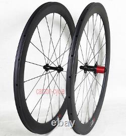 50mm Sapim CX-RAY Carbon Wheels Clincher Road Bike 700C 3k Matt rim brake Chosen
