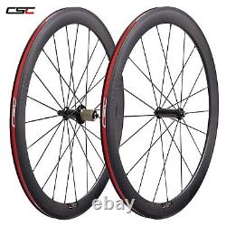 50mm Straight Pull R36 Clincher Bicycle Carbon Wheels Road Bike Wheelset 700C