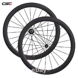 50mm Straight Pull R36 Clincher Bicycle Carbon Wheels Road Bike Wheelset 700C