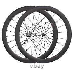 50mm Wheelset AS511 Hub & CN 424 Road Bike full Carbon Wheels Clincher Tubular