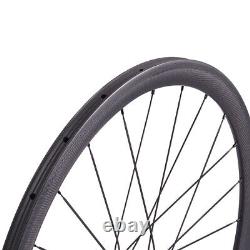 50mm Wheelset AS511 Hub & CN 424 Road Bike full Carbon Wheels Clincher Tubular