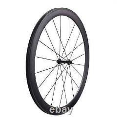 50x25mm Road Bike Carbon Wheels Tubuless Ready Bicycle Wheelsets with R13 Hub