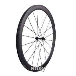 50x25mm Road Bike Carbon Wheels Tubuless Ready Bicycle Wheelsets with R13 Hub