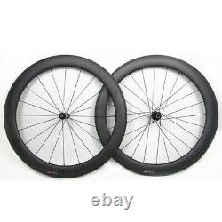 50x25mm Tubuless Bicycle Wheelset DT Swiss Hub and Sapim Road Bike Carbon Wheels