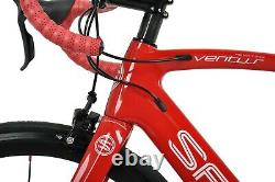 52cm 700C AERO Carbon Frame Road Bike Alloy Wheel Clincher Fork seatpost V brake