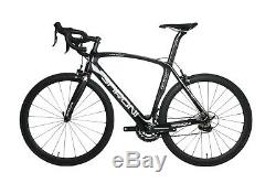 52cm AERO Carbon Frame Road Bike 700C Wheel Clincher Fork seatpost V brake 172.5